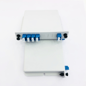 Productos FTTH 1260 ~ 1650nm 2*2 2*4 2*8 Duplex LC/UPC Fibra monomodo Tipo Cassette Divisor de fibra óptica - Product Image 1