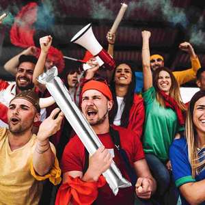 Bâtons gonflables Thunder Sticks pour stades, bruiteurs individuels, bâtons de cheering colorés, jouet cadeau pour événements sportifs et soirées dansantes - Product Image 2
