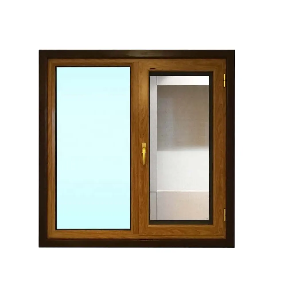 Ventanas y puertas con secciones de perfil de aluminio abatible de alta calidad