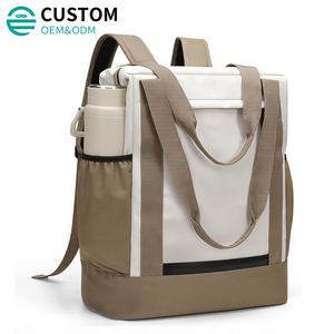 Bolso Tote Casual Ligero e Impermeable Personalizado Fuliya, Mochila <span class=keywords><strong>para</strong></span> Portátil <span class=keywords><strong>de</strong></span> Gran Capacidad con Bloques <span class=keywords><strong>de</strong></span> Color <span class=keywords><strong>para</strong></span> Hombres y Mujeres, Trabajo y Viajes - Product Image 1