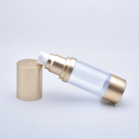 Emballage cosmétique personnalisé pour soins de la peau, lotion, sérum, flacon pompe sans air 15ml 30ml, flacon mat, conteneur crème PP