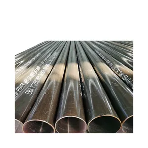 Q235 Q355 Q390 Q420 ERW Steel Pipe For Low Pressure Fluid Delivery Pipeline Large Caliber Thick Wall With Complete Dimensions