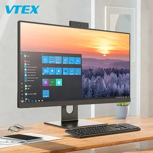 Yeni yüksek kalite Monoblok 23.8 inç All In One Win Aio Lcd Pc Core I3 I5 I7 6Th 6Th 7Th 10Th 10Th Gen Pc Combos masaüstü bilgisayar