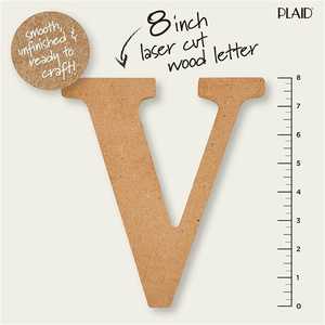 हस्तनिर्मित खड़ी हुई लकड़ी की क्रबल टाइल पत्र 10 सेमी ऊर्ध्वाधर लकड़ी के अक्षरों को 10 सेमी ऊर्ध्वाधर लकड़ी के अक्षर - Product Image 4