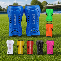 Protège-tibias de football professionnels en mousse EVA avec logo personnalisé par sublimation, soutien du genou et soulagement de la douleur