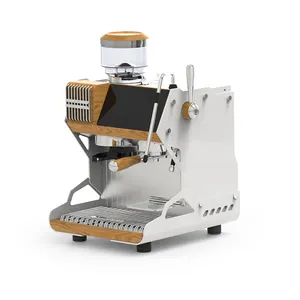 ماكينة صنع قهوة اسبريسو سوداء 3 في 1 صناعة صينية احترافية ماكينات صنع القهوة التجارية
