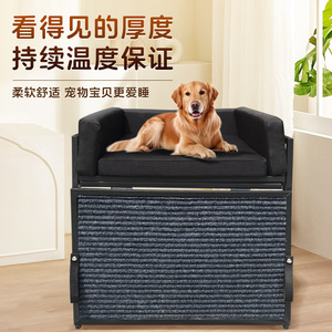 Rampe d'escalier pliable pour animaux de compagnie (chiens et chats), portable, pour accès au canapé-lit, <span class=keywords><strong>petits</strong></span> marches d'escalade à côté du lit, fournitures pour animaux de compagnie en gros - Product Image 2