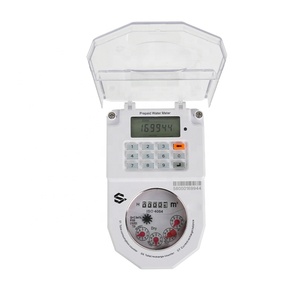 Compteur d'eau intelligent prépayé en nylon DN15, fileté, compatible Afrique, IP68, batterie intégrée, multi-jets, ISO 4064, débit de 2,5 m³/h - Product Image 2