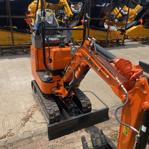 Mini-excavatrice sur chenilles LONKING CDM6010, 1 tonne, excavatrice hydraulique avec moteur, pompe et boîte de vitesses pour travaux agricoles, aménagement paysager et construction - Product Image 2