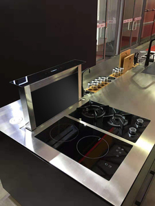 Voile d'ombrage élégante, pour cuisine, avec combinaison pour spot lumineux, à <span class=keywords><strong>induction</strong></span>, nouveau modèle - Product Image 2