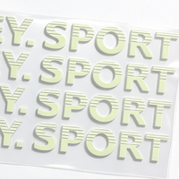 Adesivi Termotrasferibili in Silicone Fotocromatici UV, Etichette per Indumenti Delicate sulla Pelle e Invisibili per T-Shirt, Abbigliamento Sportivo e Activewear