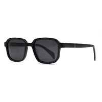 Nouveauté 2025, lunettes de soleil rétro tendance, écologiques, bio, vintage, en acétate polarisé, anti-rayonnement, monture intégrale, protection UV