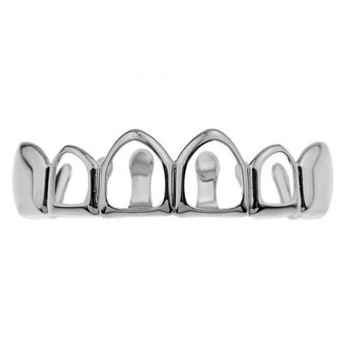 Argent ajouré (dents supérieures)