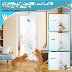 Extensible Automatic Remote Controlled Yo Yo Pet Toy Electrically Adjustable Cat Entertainment Stick Extendable Feature - Product Image 3