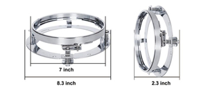 Super qualità 7 "<span class=keywords><strong>Led</strong></span> faro staffa di montaggio anello 7" fari staffa di montaggio accessori per Jeep Wrangler - Product Image 4