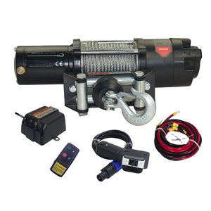 Treuil ATV 12V 6000lbs DAO Top Sales avec câble synthétique D21628-6000A Treuil ATV D21628-6000A - Product Image 1