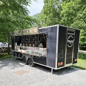 Hot selling food trailer second hand bakery food cart trailer for sale