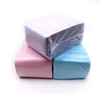 Bavettes dentaires jetables imprimées sur mesure, bavettes imperméables de haute qualité en forme de sac pour les soins bucco-dentaires, échantillon gratuit
