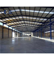 Bâtiments en acier préfabriqués à construction rapide, structure en acier haute stabilité pour usine de fabrication électronique