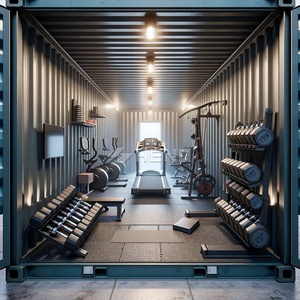 Contenedor Gimnasio Multifuncional Personalizado 2025, Material de Acero <span class=keywords><strong>y</strong></span> Panel Sándwich, para Uso en Entrenamiento al Aire Libre - Product Image 6