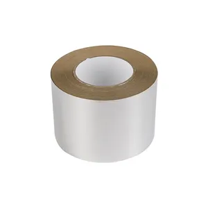 Multi-Purpose Sealing Pipes Self Adhesive Aluminum Foil Tape With Solvent Acrylic Adhesive
