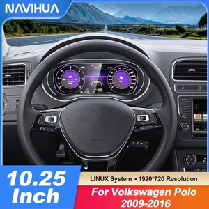 <b>For</b> Volkswagen VW Polo 2009 2016 NaviHua Oil Gauge Dashboard Panel Instrument <b>Speedometer</b> <b>Car</b> Auto Meter Virtual Cockpit - Product Image 4