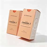 Boîte en papier OEM/ODM personnalisée, orange mat, luxe minimaliste, pour emballage d'huiles aromatiques, soins corporels haut de gamme, blush, crème pour les yeux, paillettes, bronzant