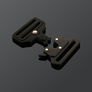 Hebilla de Liberación Lateral de Aleación de 50 mm, Negra, Resistente, para Bolsas, Ropa, Accesorios para Correas de Mascotas - Product Image 1