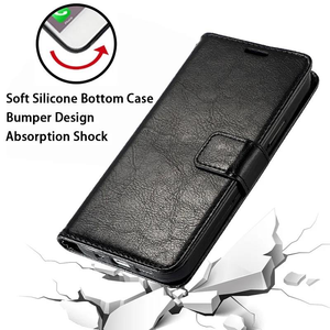 Étui portefeuille en cuir PU pour téléphone portable avec porte-cartes pour <span class=keywords><strong>Redmi</strong></span> 12 12C 13 13C 13X 14 14C 14R 15 15C 15R Pro - Product Image 3