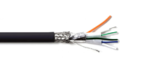 Câble de commande blindé RS485, 0,2 mm²~6 mm², 2-6 conducteurs en cuivre étamé double blindage, câble de communication industrielle Modbus Bus