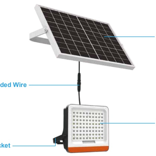 Garden decor solar lights Integrated solar street light solar light pole 60w motion sensor outdoor