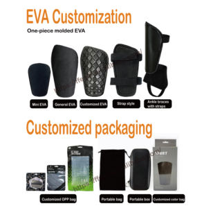 كرة القدم شين حارس الجوارب لوحة إدراج الجوارب حراس الساق الكوع والركبة منصات للطفل الكبار الرياضة حماية - Product Image 6