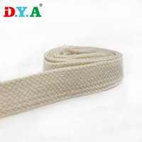 Cordon de coton tressé monocouche de 2cm Dentelle de coton pour ceinture Accessoires vestimentaires
