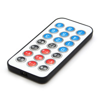 Télécommande de commutateur d'éclairage IR à 21 touches pour le support de conteur d'histoires sur clic personnalisé