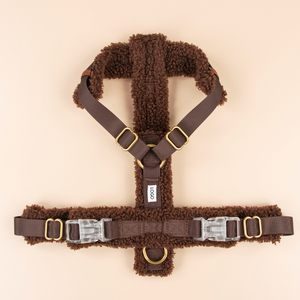 Arnés de Invierno para Perro, Personalizado por el Fabricante, Diseño de Peluche Suave, Acolchado, con Cuello Ajustable - Product Image 1