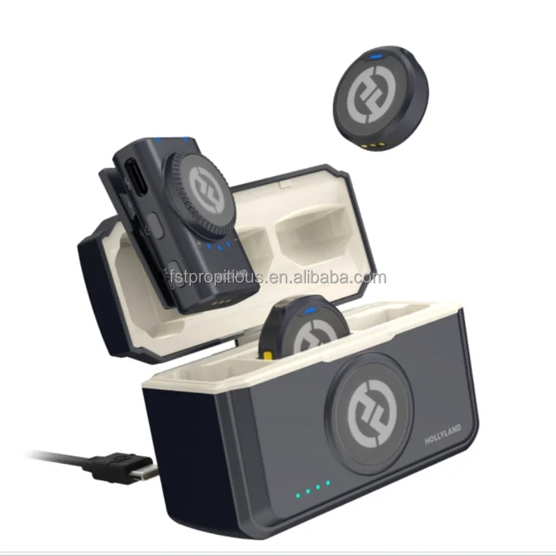 Hollyland Lark M2 Wireless Microphones - Noise Cancellation