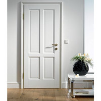 Vente en gros d'usine Portes de chambre à coucher Conception moderne de porte simple d'entrée en bois Portes d'entrée en bois