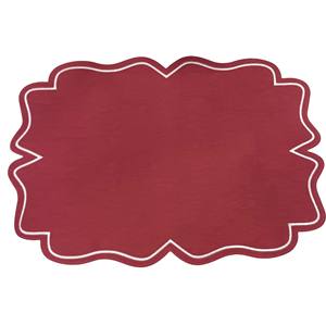 Tovaglietta rossa 35x48 cm - Product Image 1