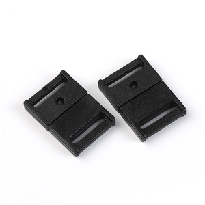 Boucle à pression en plastique, diamètre intérieur de 13mm, boucle de sécurité noire pour sangle de sac, accessoire pour sac à dos et cartable - Product Image 1