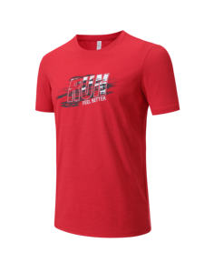 T-shirt personnalisé avec impression de logo pour hommes Votre propre marque Transfert de chaleur Personnaliser les t-shirts avec étiquette T-shirts personnalisés - Product Image 5