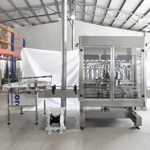 50-5000Ml 1 Gallon Filling Machine Liquid Detergnet Soap Oil Shampoo <strong>Refill</strong> Auto Filling Bottling Capping and Labeling Machine - Product Image 5