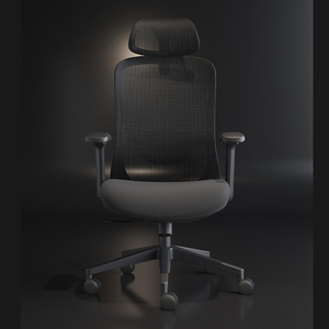 <span class=keywords><strong>Silla</strong></span> de oficina ergonómica de malla con respaldo medio y ajuste de altura - Product Image 1