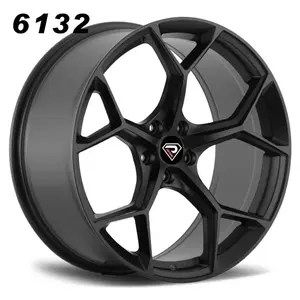 Ready to ship 20/21/22 Inch Satin Black Rims 5-112 alloy wheels For Audi RS7