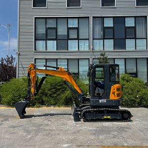 รถขุดขนาดเล็ก 3.5 ตัน เครื่องยนต์ Kubota มาตรฐาน EPA สภาพใหม่ รถขุดตีนตะขาบ เกียร์ 2 ตัน จัดส่งฟรี - Product Image 4