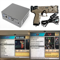 Mini PC Arcade 8+512G N100 pour Centre de Jeux d'Arcade à Monnayeur, Système de Jeu de Tir Fire Phoenix