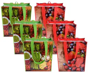 Túi Mua Sắm Tái Sử Dụng Bằng Vải Không Dệt Chất Lượng Cao Tùy Chỉnh Túi Siêu Thị Hàng Tạp Hóa Tái Sử Dụng Bán Chạy - Product Image 6