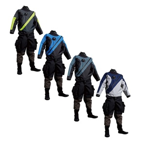 Traje <span class=keywords><strong>de</strong></span> Buceo Trilaminado Personalizado OEM y ODM con Cierre Frontal en el <span class=keywords><strong>Pecho</strong></span>, Logotipo, Impermeable y Ligero para Buceo Técnico, Rescate y Deportes Acuáticos, MOQ <span class=keywords><strong>de</strong></span> 1 Pieza - Product Image 1