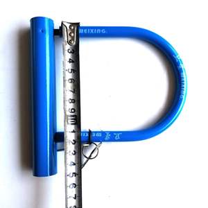 Candado en U Weixing de Acero para Bicicleta, Rojo y Azul, Duradero, Antirrobo, con Llaves, para Ciclismo al Aire Libre - Product Image 2