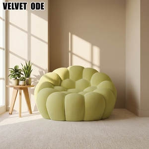 Canapé nuage bulle viral Ins, canapé de sol sans pieds, chaise longue moelleuse de luxe léger pour baie vitrée, studio, mobilier d'intérieur - Product Image 5