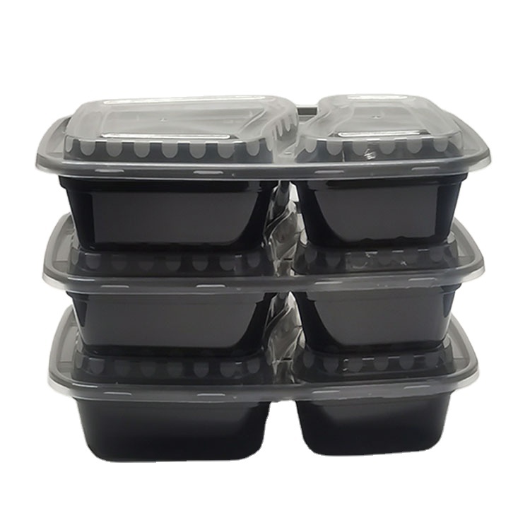 Black Base Small Sealing Microwavable Takeaway
